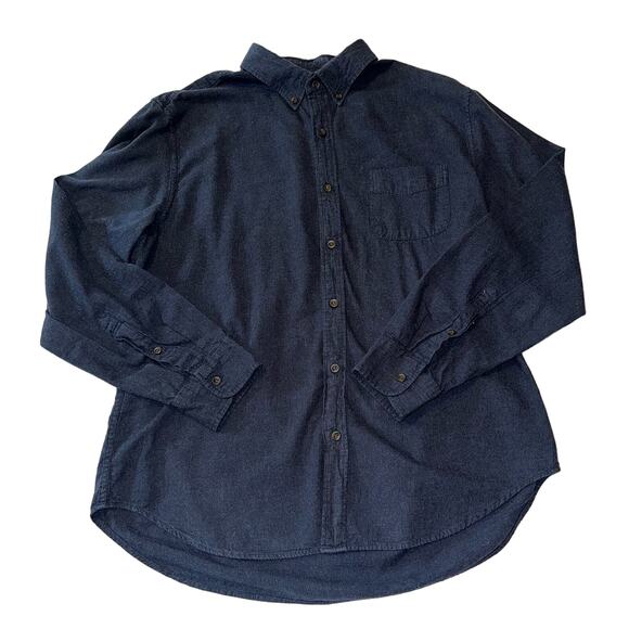 J. Crew Re Imagined Blue Button Down Long Sleeve Mens XL Shirt Casual Cotton - Picture 2 of 6